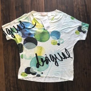 Graphic Print Desigual Tshirt